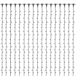 Гирлянда светодиодная "Светодиодный Дождь" 2х6м 1500LED бел. 250Вт 230В IP65 эффект водопада с контр