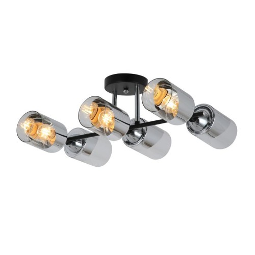 Светильник Dual 60Вт E27х6 IP20 подвесной Freya FR5226PL-06B