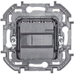 Выключатель 3-кл. Inspiria 10АХ 250В винтов. зажимы антрацит Leg 673543