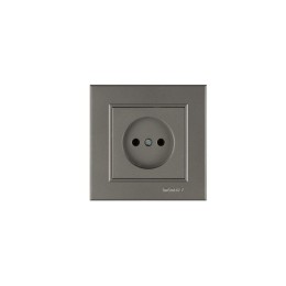 Розетка б/з СП Karea 16А IP20 бел. керамика Makel 56052002