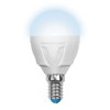 Лампа светодиодная LED-G45 7W/NW/E14 /FR PLP01WH Яркая 7Вт шар матовая 4000К нейтр. бел. E14 (упак.
