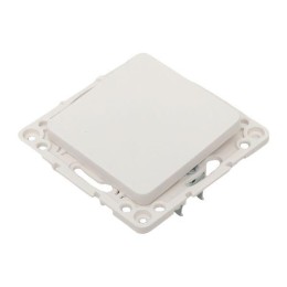 Переключатель проходной 1-кл. Стокгольм 10А винтов. клеммы механизм бел. PROxima EKF EYV10-025-20