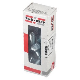 Болт с шестигранной головкой М10х40 DIN 933 оцинк. (уп.15шт) Tech-Krep/Zitar 105216