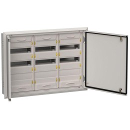 Корпус ЩРв-108 (3х36) TITAN 5 630х885х130 IP31 сер. метал. IEK TI5-50-V-3X036-31-7035