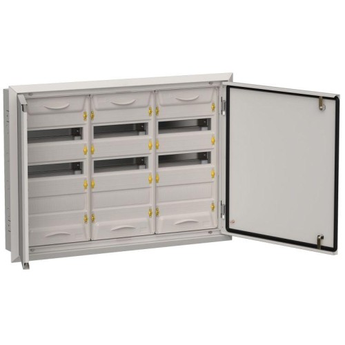 Корпус ЩРв-108 (3х36) TITAN 5 630х885х130 IP31 сер. метал. IEK TI5-50-V-3X036-31-7035
