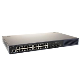Коммутатор управляемый L2+ стекируемый PoE SW-8244/LST(370Вт) Gigabit Ethernet на 24 RJ45 PoE + 4хSF