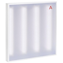 Светильник светодиодный ДВО 2001A PRO 45Вт 6500К Грильято панель призма БАП 3ч IEK LTP-DVO0-2001A-45