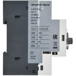 Выключатель автоматический защиты двигателя A6 GV2P 6.3-10А ARMAT IEK AR-MPCB-A6C10