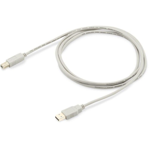 Кабель USB2.0-AM/BM USB A(m) USB B(m) 1.8м сер. BURO 817258