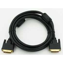 Кабель DVI-D (m)  3м феррит.кольца черн. 699306