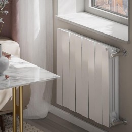 Радиатор биметал. 8 секц. PianoForte 500 Bianco Traffico Royal Thermo НС-1176327