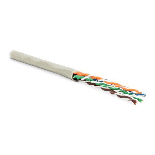 Кабель витая пара неэкранир. U/UTP кат.5E 4 пары 24 AWG МЖ patch PVC -20град.C-+75град.C UUTP4-C5E-P