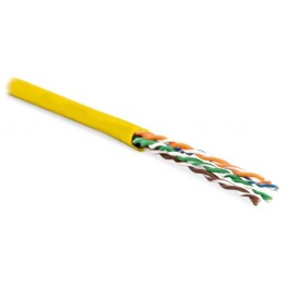 Кабель витая пара неэкранир. U/UTP кат.5E 4 пары 24 AWG МЖ patch LSZH нг(А)-HF -20град.C-+75град.C U