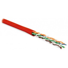 Кабель витая пара неэкранир. U/UTP кат.5E 4 пары 24 AWG МЖ patch LSZH нг(А)-HF -20град.C-+75град.C U
