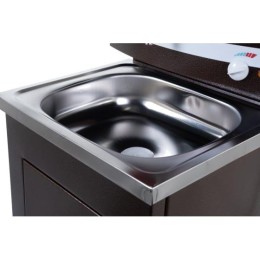 Умывальник дачный ЛЮКС с подогревом нержавеющая мойка медь Вихрь 74/4/2