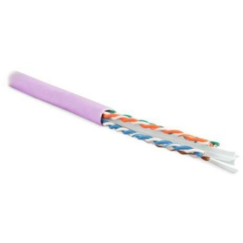 Кабель витая пара U/UTP кат.6 4 пары 23 AWG ОЖ solid с разделит. LSZH нг(А)-HF -20град.C-+75град.C г
