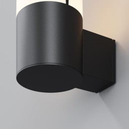 Светильник Piccadilly 1х23Вт E27 IP44 бра настен. Maytoni O016WL-01B