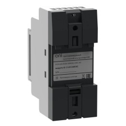 Модуль расширения входов выходов ПЛК 430 2 UO (0-20мА/0-10В) 24В DC ONI PLR-430-EMA-00002U-0DC-00