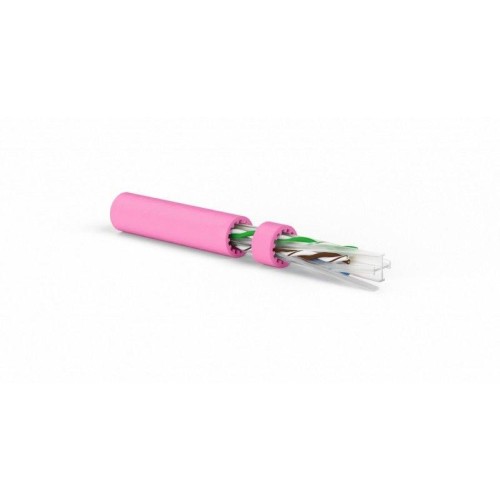 Кабель витая пара неэкранир. U/UTP кат.6A (10GBE) 4 пары 23 AWG ОЖ solid LSZH UUTP4-C6A-S23-IN-LSZH-
