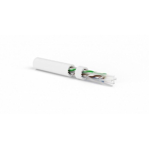 Кабель витая пара неэкранир. U/UTP кат.6A (10GBE) 4 пары 23 AWG ОЖ solid LSZH UUTP4-C6A-S23-IN-LSZH-