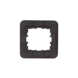 Рамка 1-м ASTI горизонт. черн. бархат LEZARD 7081-4200-146