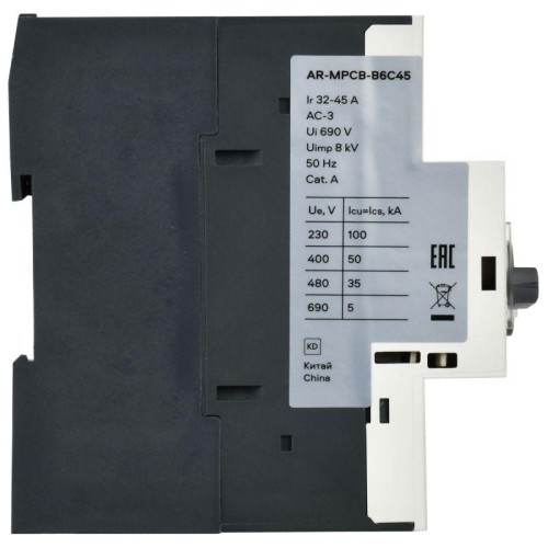 Выключатель автоматический защиты двигателя B6 GV2P 32-45А ARMAT IEK AR-MPCB-B6C45