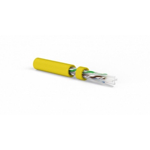 Кабель витая пара неэкранир. U/UTP кат.6A (10GBE) 4 пары 23 AWG ОЖ solid LSZH UUTP4-C6A-S23-IN-LSZH-
