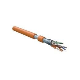 Кабель витая пара F/UTP кат.5E 4 пары 24 AWG ОЖ solid экран-фольга нг(А)-LSLTx внутр. FUTP4-C5E-S24-