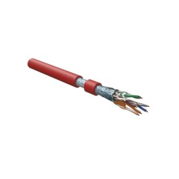 Кабель витая пара F/UTP кат.5E 4 пары 24 AWG ОЖ solid экран-фольга нг(А)-LSLTx внутр. FUTP4-C5E-S24-