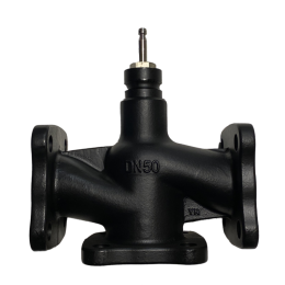 Клапан регулирующий 3-ход смес фланц PN16 DN50 31куб.м/ч -20…+130град.C SE VGFM050