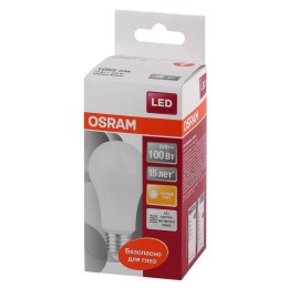 Лампа светодиодная LED Star Classic A 100 10W/827 10Вт грушевидная матовая 2700К тепл. бел. E27 1060