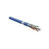Кабель витая пара F/UTP кат.5E 4 пары 24 AWG ОЖ solid экран-фольга LSZH нг(А)-HF-20град.C-+75град.C