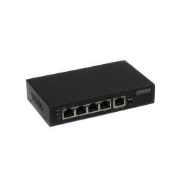 Коммутатор PoE/удлинитель SW-8050/D Gigabit Ethernet на 5 портов с питанием по PoE OSNOVO 13246