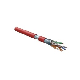 Кабель витая пара F/UTP кат.5E 4 пары 24 AWG ОЖ solid экран-фольга LSZH нг(А)-HF-20град.C-+75град.C
