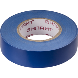 Изолента ПВХ 19мм (рул.20м) 71 691 OIT-B19-20/B син. ОНЛАЙТ 71691