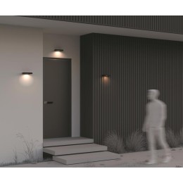 Светильник Pir 2Вт 3000К IP54 бра настен. Maytoni OSL456WL-L2GF3K