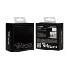 Выключатель проходной (переключатель) 1-кл. СП ROUND MIELE 10А оникс Kranz KR-78-0708-3