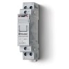 Реле шаговое модульное электромеханич. 2NO 16А4 состояния AgSnO2 24В DC 17.5мм IP20 FINDER 202490244