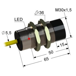 Выключатель бесконтактный PS2-30M65-15N21-K (ВБ2.30М.65.15.2.1.K) МЕГА-К A8010-80087224