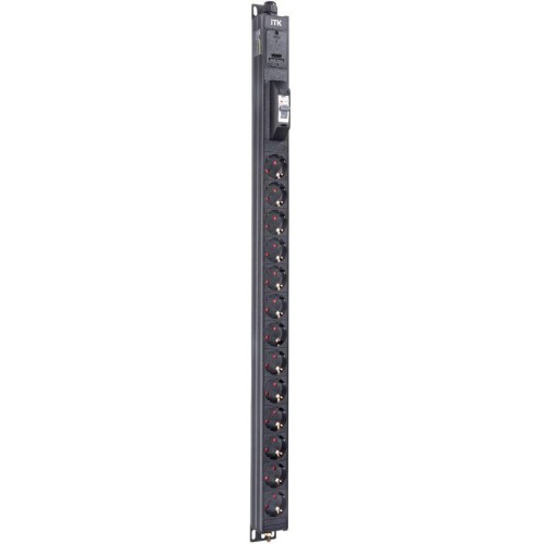 Блок распределения питания BASE PDU PV0111 19U 1ф 16А 13SCHUKO 2.6м SCHUKO ITK BS-PV12-13D-11