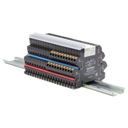 Перемычка 20-ти полюсная шинная для колодки с винт. клеммами IRK красн. DKC IRK-AB-01