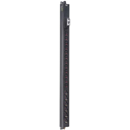 Блок распределения питания BASE PDU PV1111 23U 1ф 16А 6SCHUKO 12C13 2.6м SCHUKO ITK BS-PV12-06D-12C1