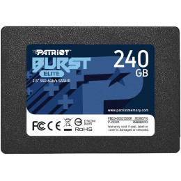 Накопитель SSD SATA III 240Гбайт PBE240GS25SSDR Burst Elite 2.5дюйм PATRIOT 1471159