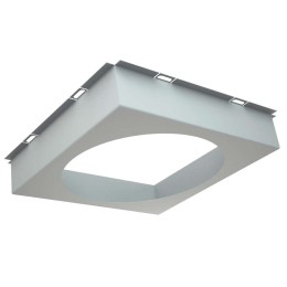 Крепление для потолка SL/COLIBRI 190х190хd125 (100х100х50 ламель 10мм) silver СТ 2170000180