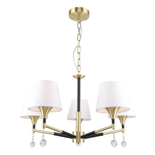 Светильник Euphoria 40Вт E14х5 IP20 подвесной Freya FR5239PL-05BBS