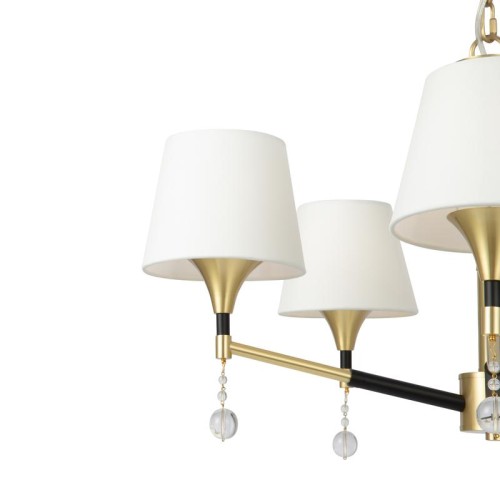 Светильник Euphoria 40Вт E14х5 IP20 подвесной Freya FR5239PL-05BBS