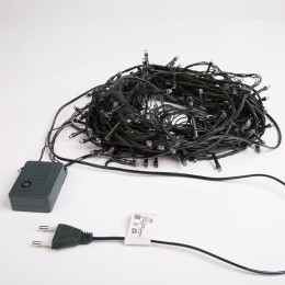 Гирлянда светодиодная "Твинкл Лайт" 15м 120LED мультиколор 6.9Вт 220-240В IP20 с контроллером провод