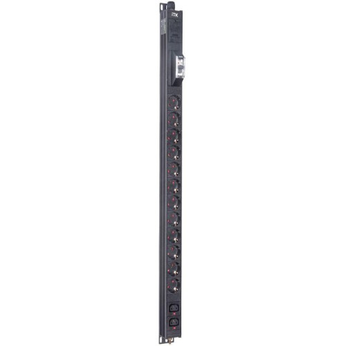 Блок распределения питания BASE PDU PV1111 20U 1ф 16А 12SCHUKO 2C13 2.6м SCHUKO ITK BS-PV12-12D-02C1