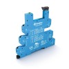 Розетка MasterINPUT с безвинт. клеммами Push-in для реле 34 серии 125В AC/DC в комплекте пластик. кл