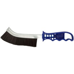 Корщетка с изогнутой пластиковой ручкой нейлоновая тип F FIT 38414